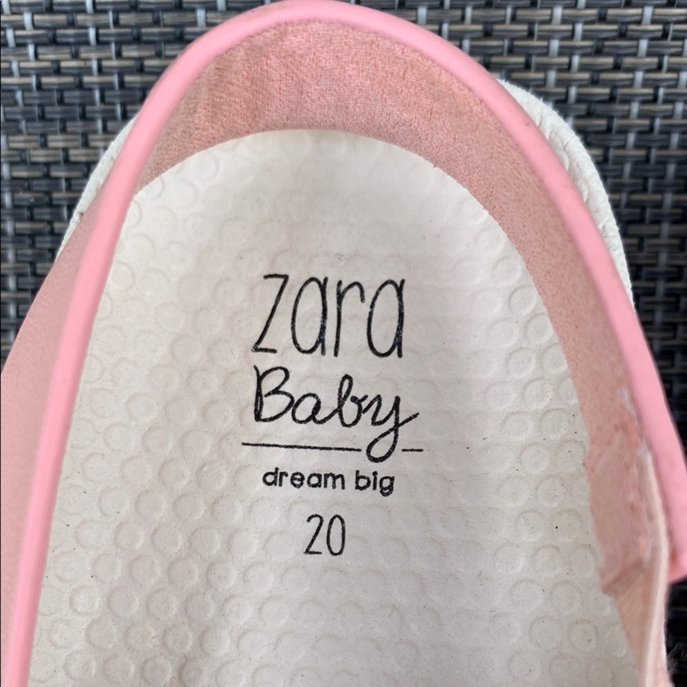 Zara Baby Kitten Slip On Sandals Casual Shoes Infant Size 20 - Picture 2 of 10